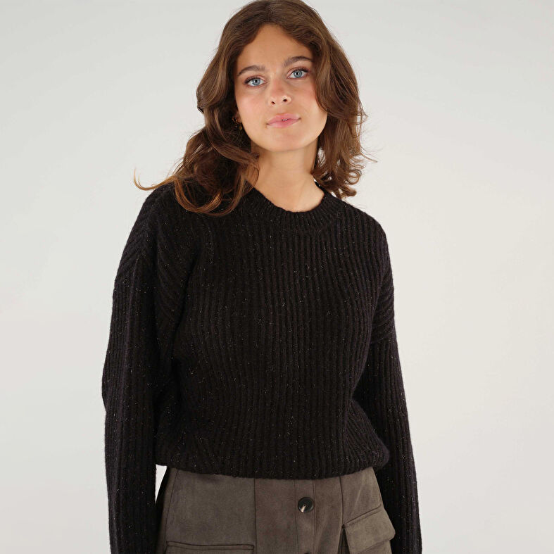  Maglione nero da donna