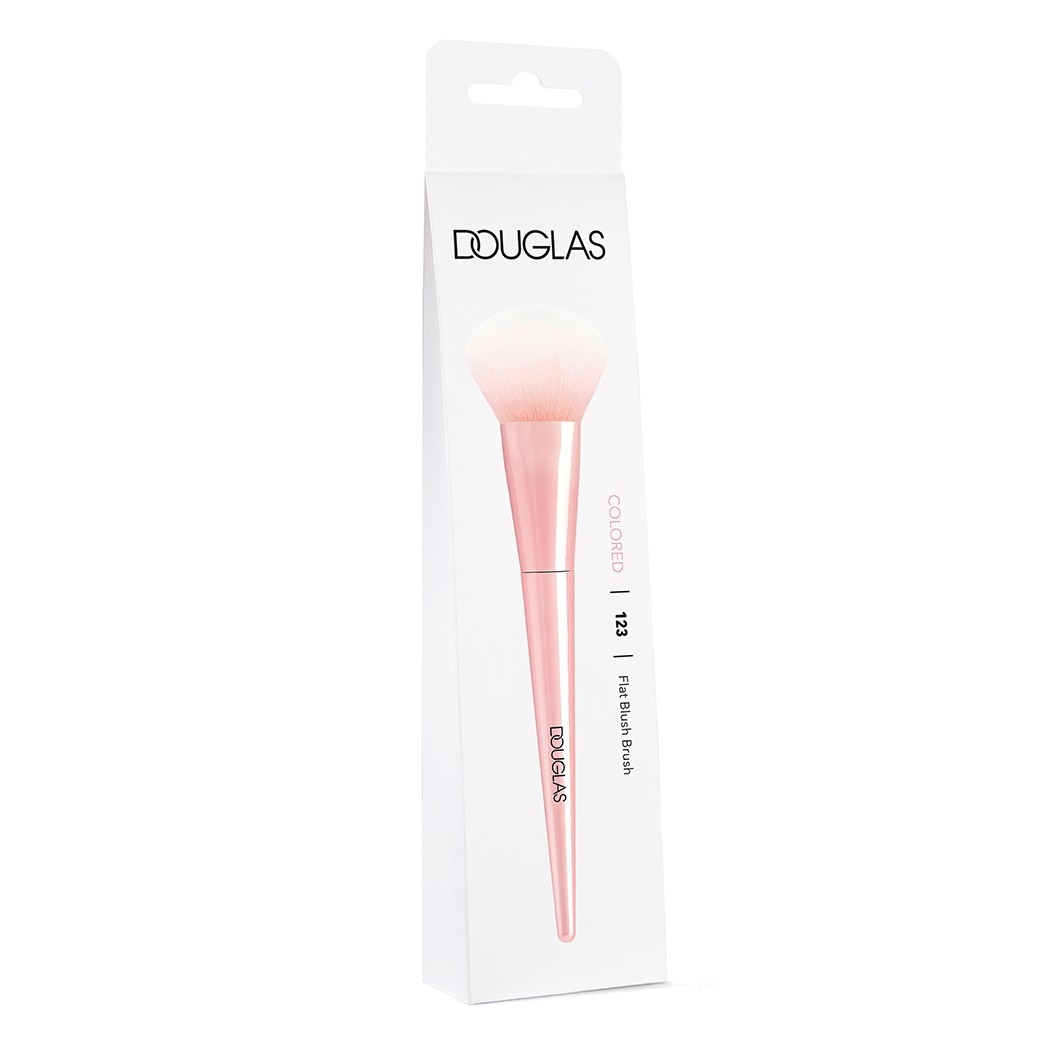 Accessoires pour pinceaux à poudre Douglas Collection, colorés - Pinceau blush plat 123 -