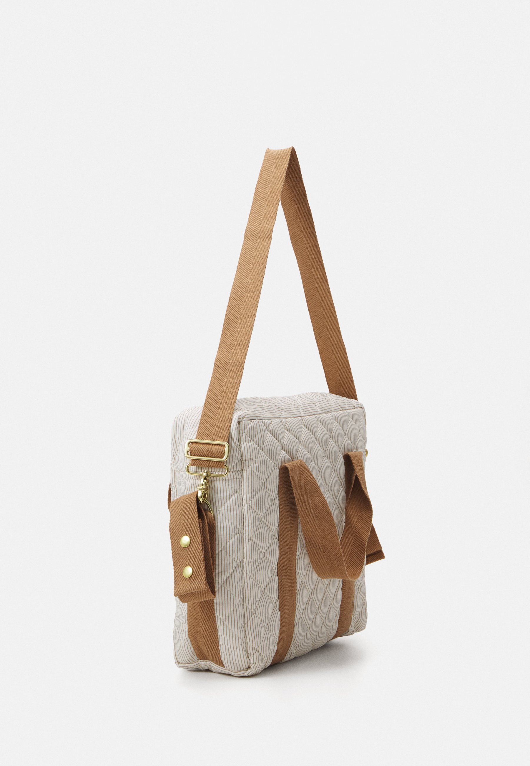 Sac à langer Cam Cam Copenhagen CLASSIQUE UNISEXE - Sac à langer pour bébé - rayures classiques camel
