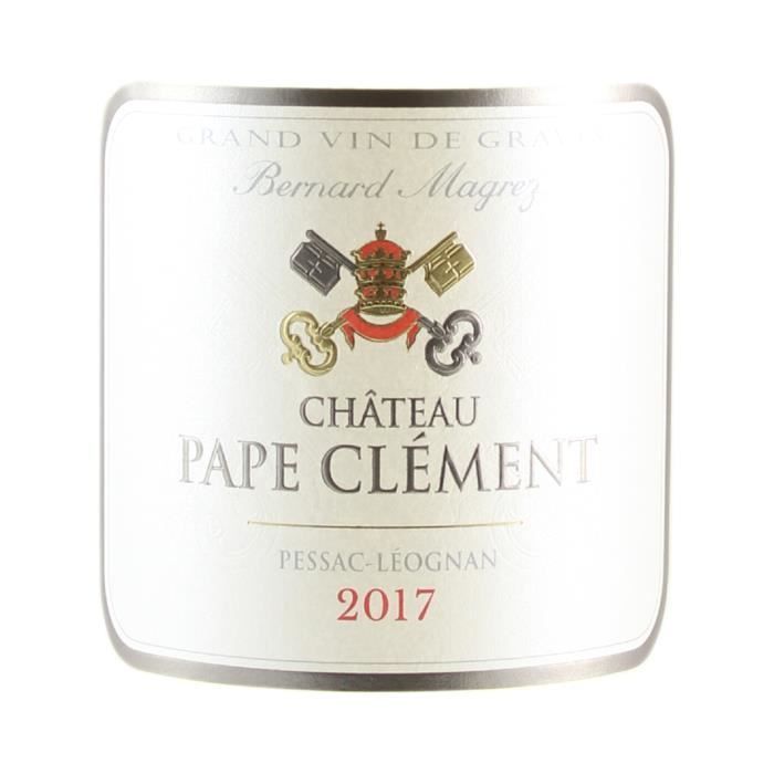 Château Pape Clément Pessac-Léognan Blanc 2017 - 75cl - Vin AOC Blanc de Bordeaux - Cépages Sémillon, Sauvignon Blanc, Sauvignon