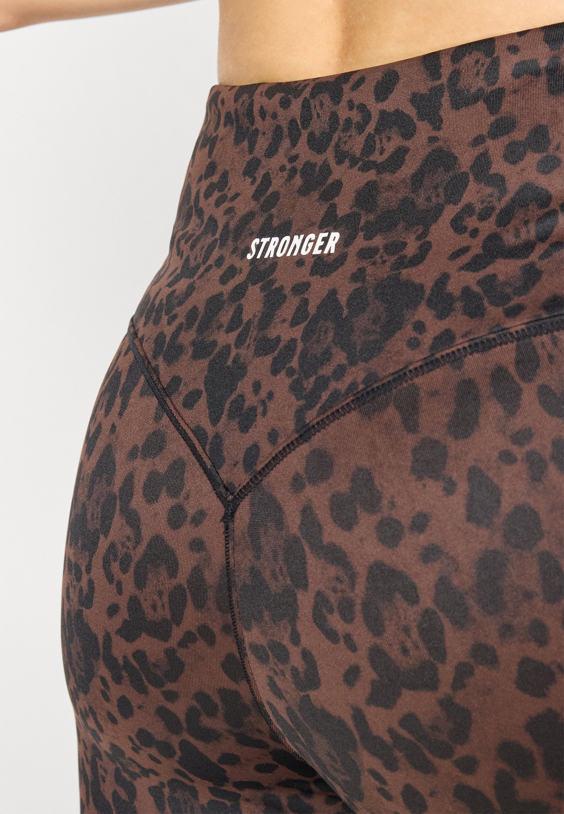 Leggings imprimés Stronger THE ONE - Marron/Multicolore