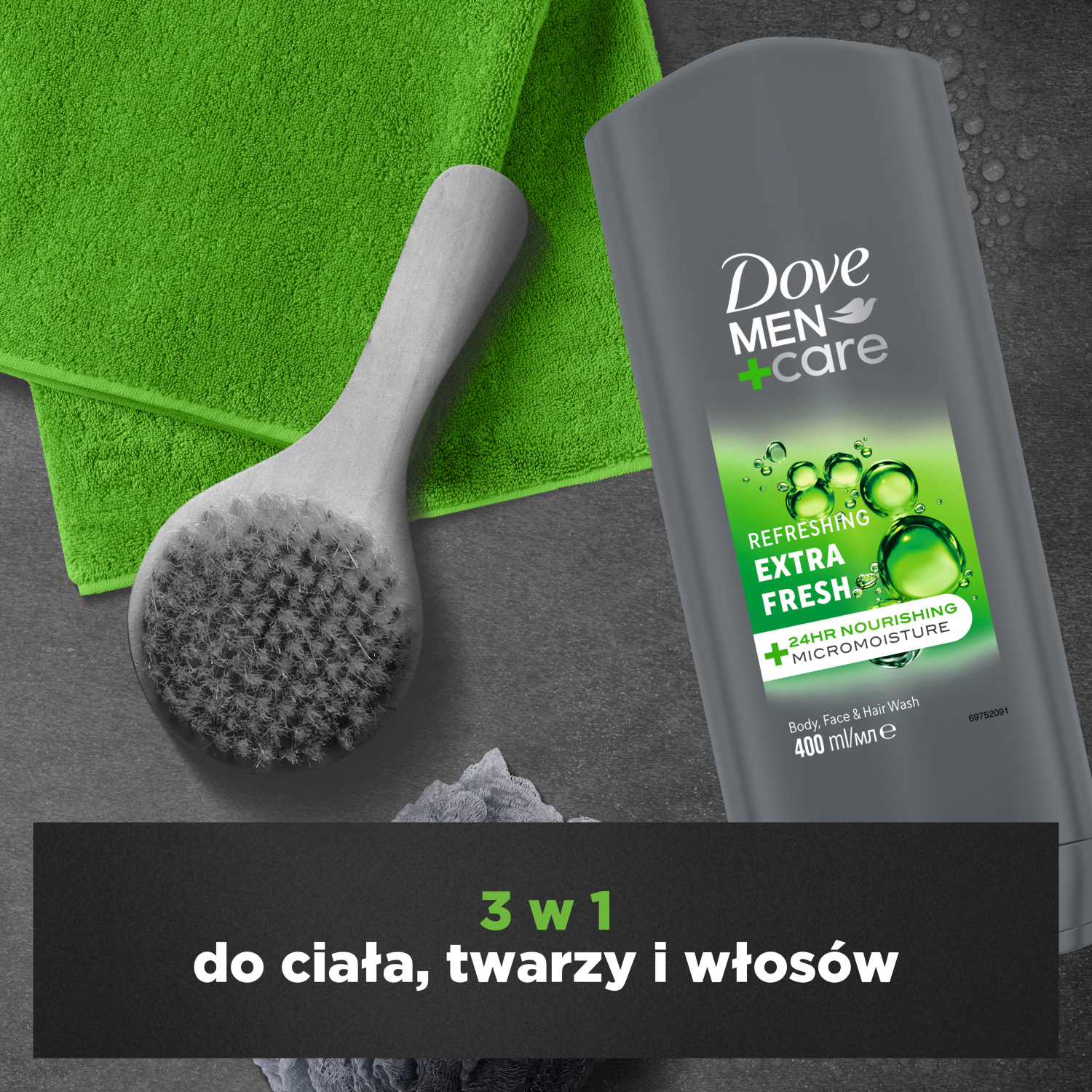 „Dove Men+Care Extra Fresh“