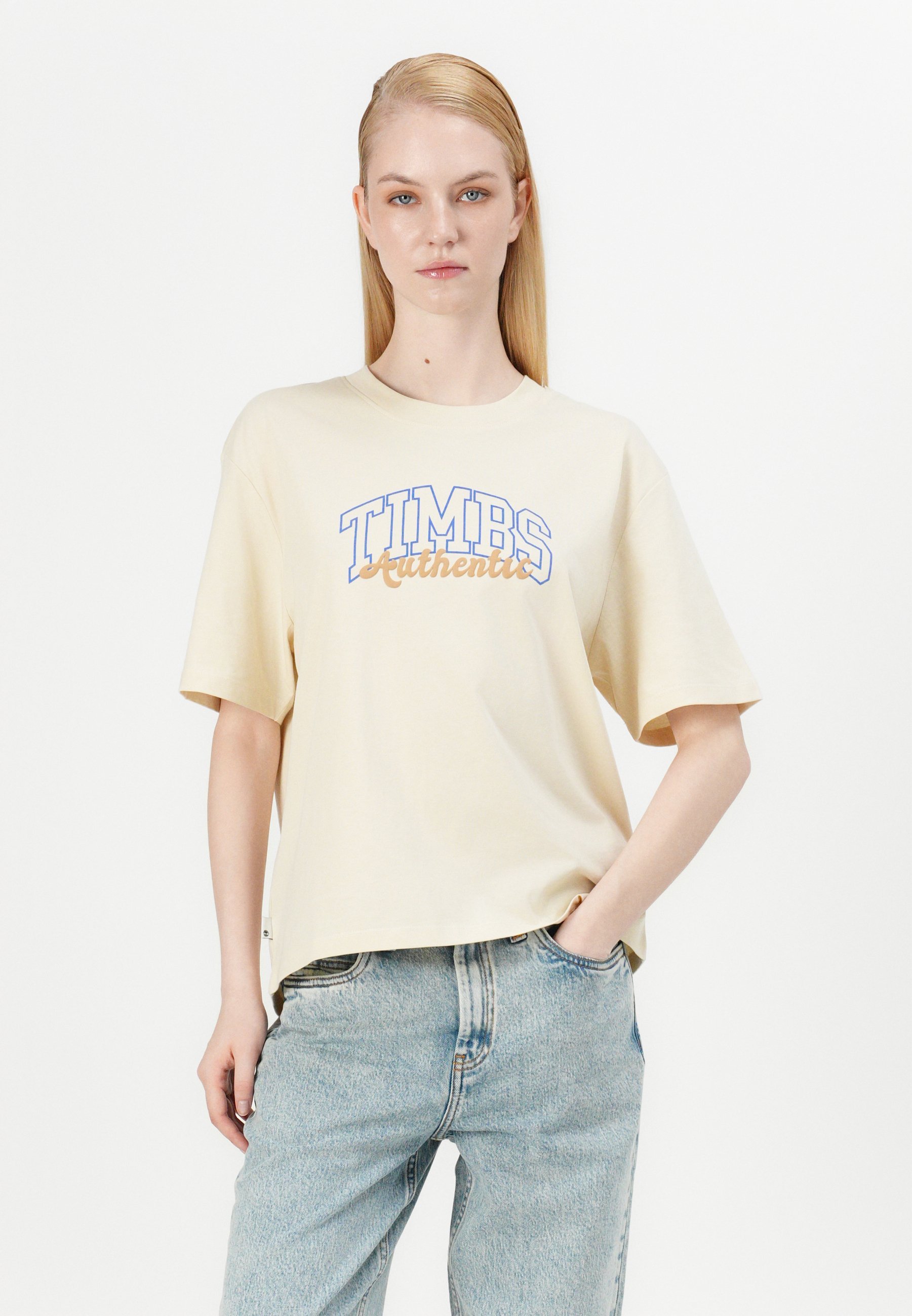 Timberland STRAIGHT PANTS LIGHT SHADE - Rechte jeans - Salt Coast