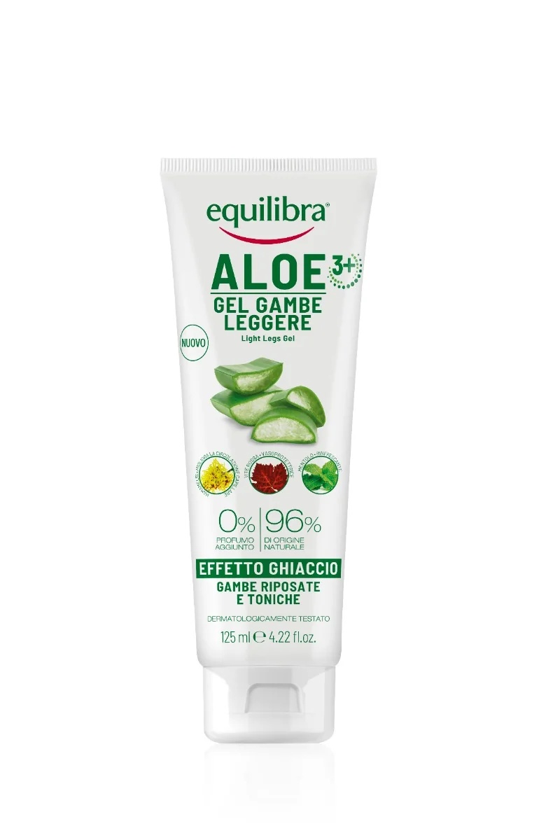 EQUILIBRA Equilibra Aloë Vera Gel Lichte Voeten 125 ml Verbetert de microcirculatie