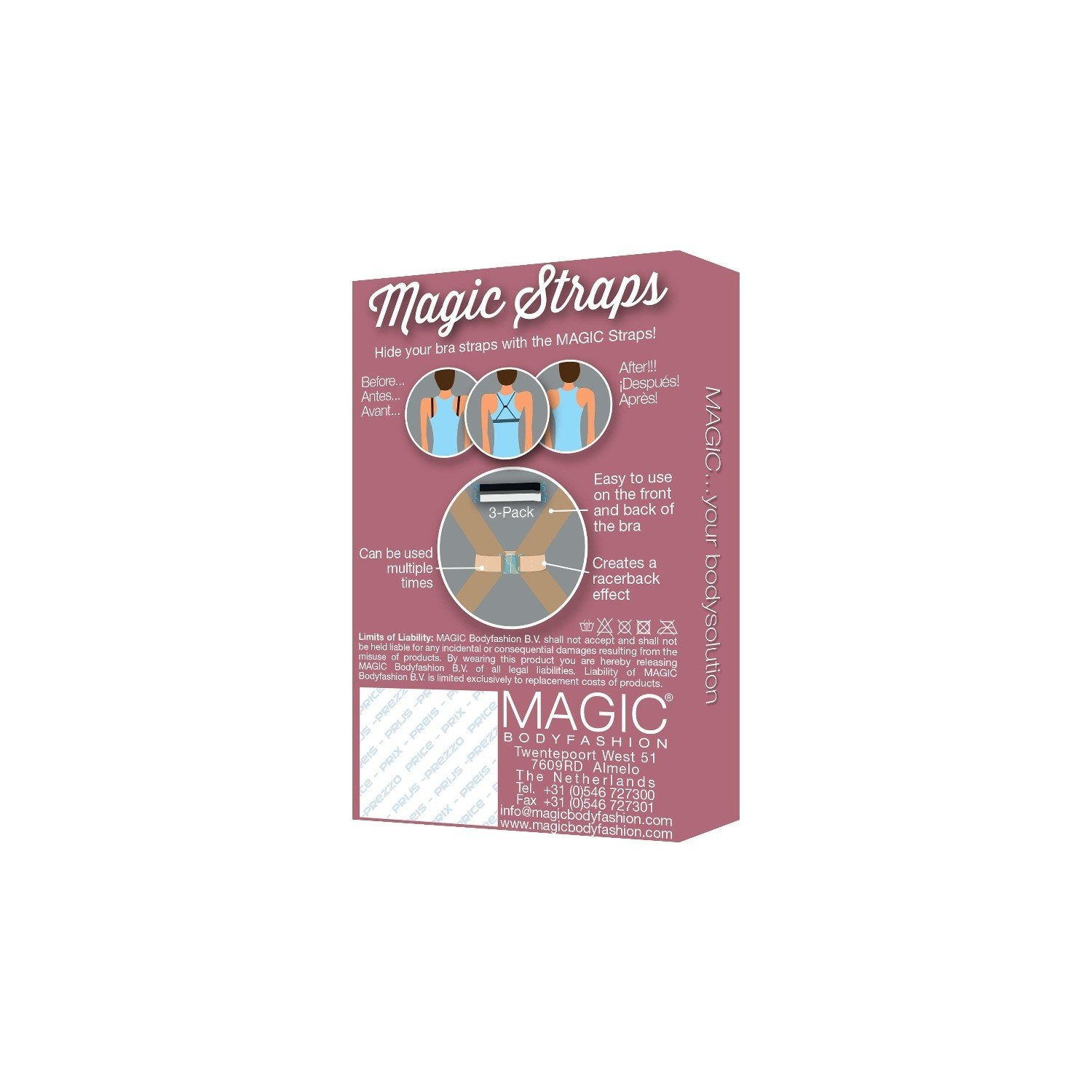 Módny doplnok MAGIC Body Fashion Magic Straps - 1 kus