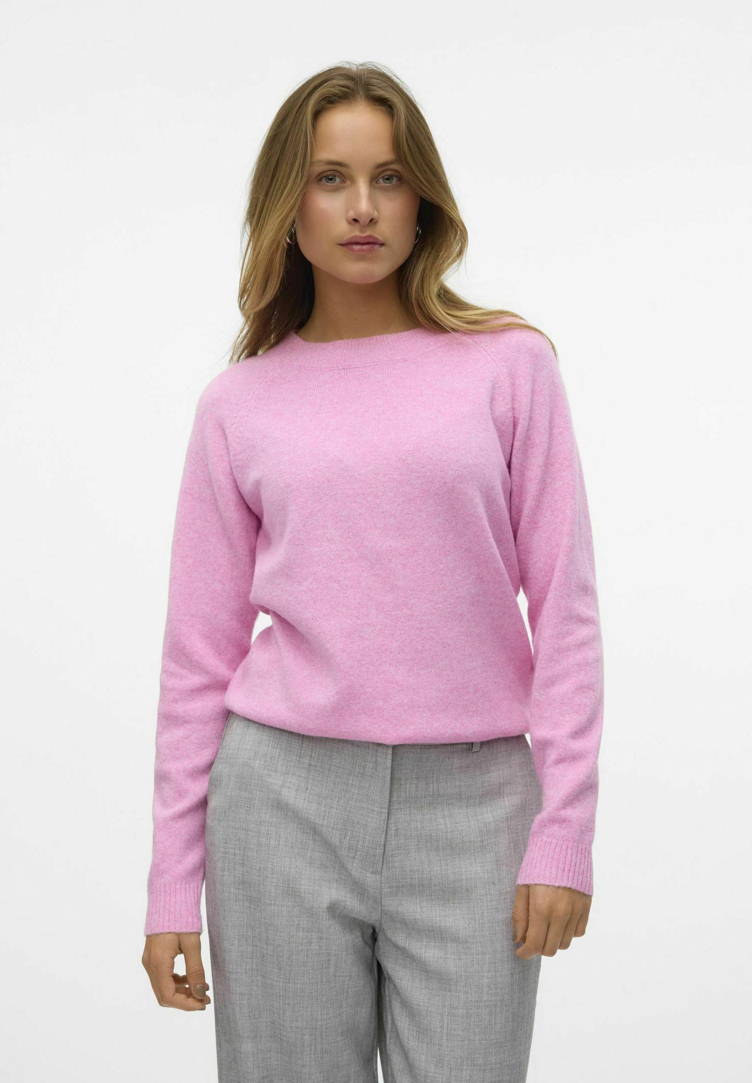 Vero Moda VMDOFFY - Trui - fuchsia roze