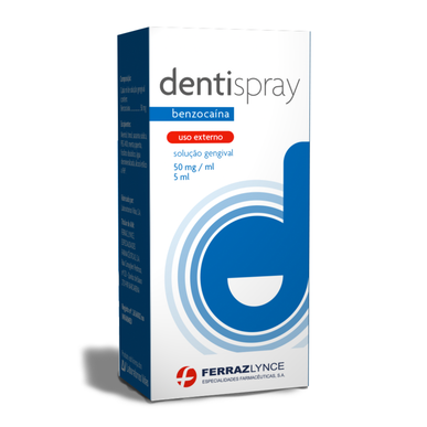 Solución oral gingival con benzocaína Dentispray 5 ml