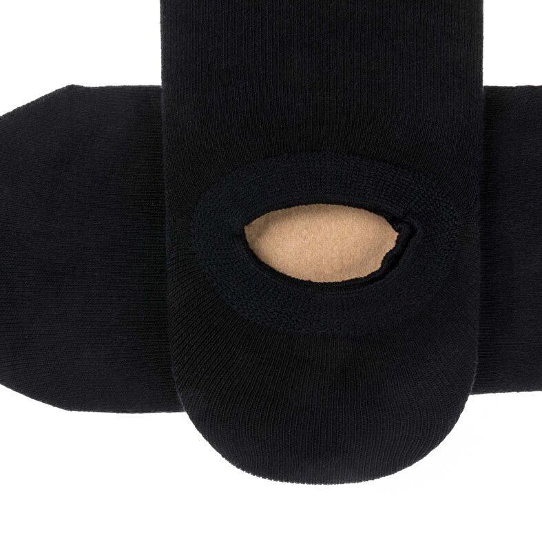 Calcetines y medias negras para mujer