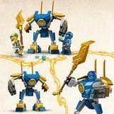 LEGO® 71805 NINJAGO Battle Pack: Mech di Jay, giocattolo ninja per bambini con minifigure incluso Jay