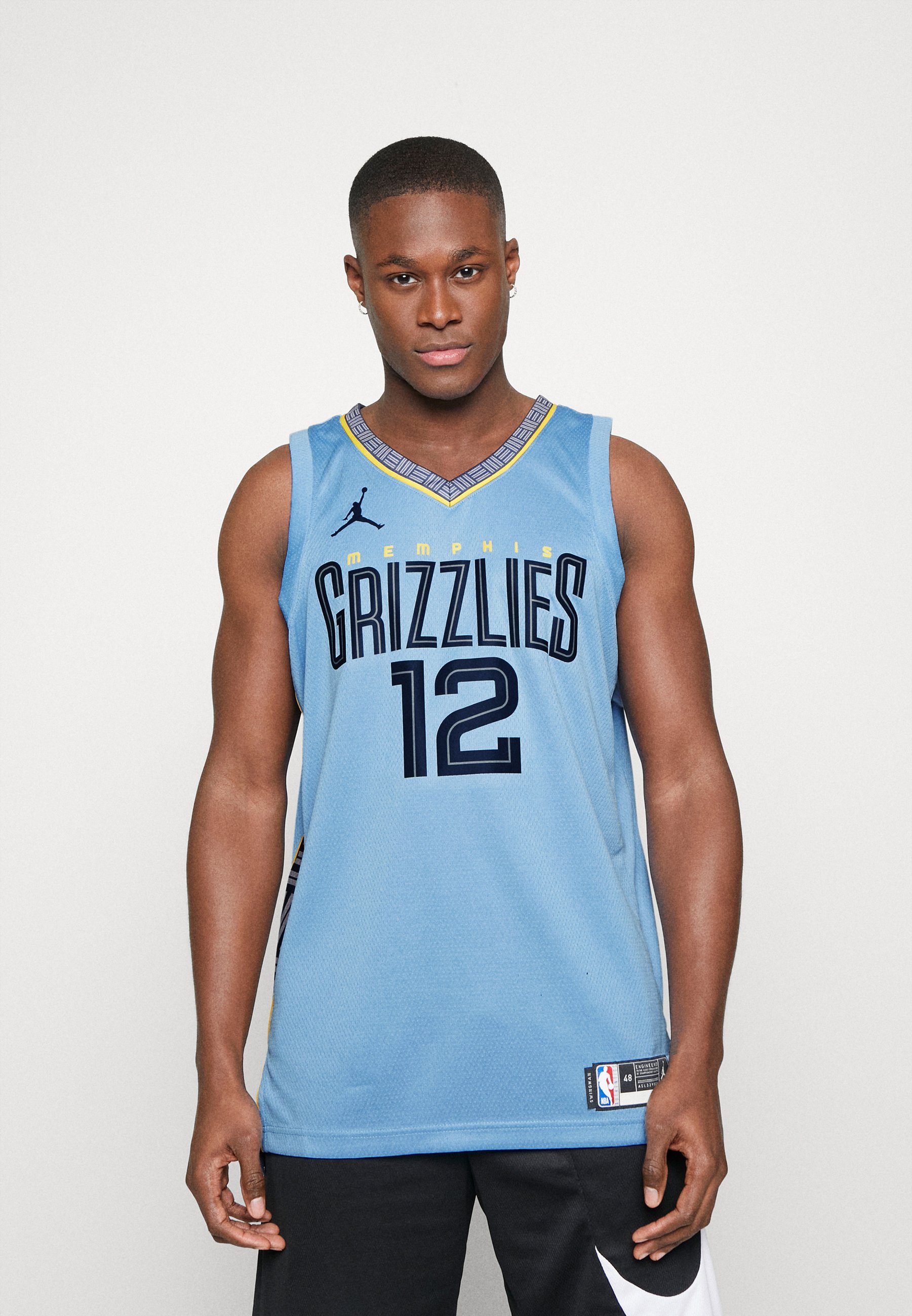 Nike Performance NBA JA MORANT MEMPHIS GRIZZLIES - Top - lichtblauw