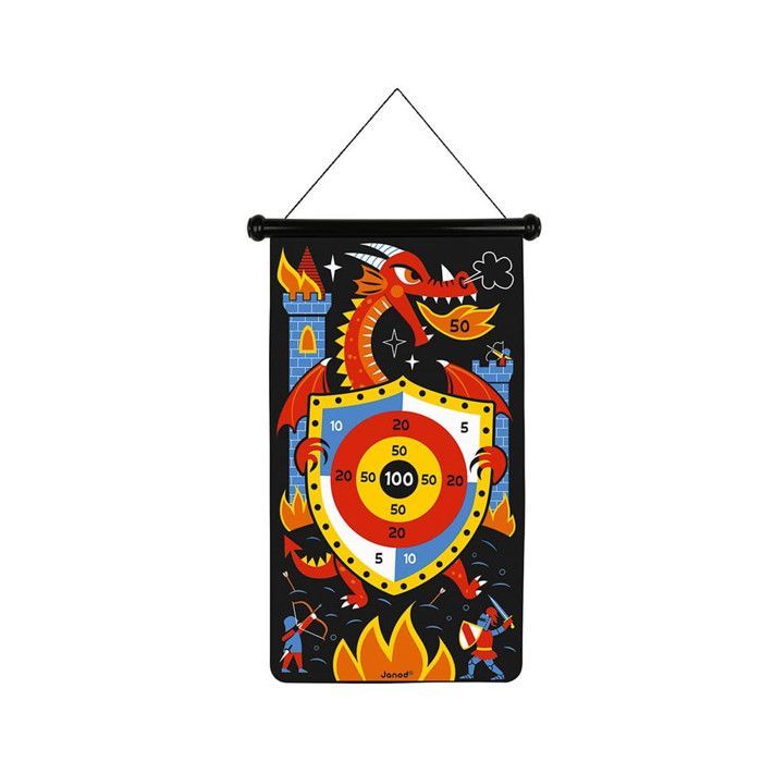 Magnetische Dartscheibe – Drachen