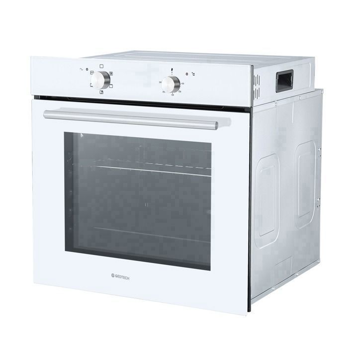 GEDTECH GFO76WH Multifunctionele Inbouwoven - Wit - 76L - Grill - Stoomfunctie