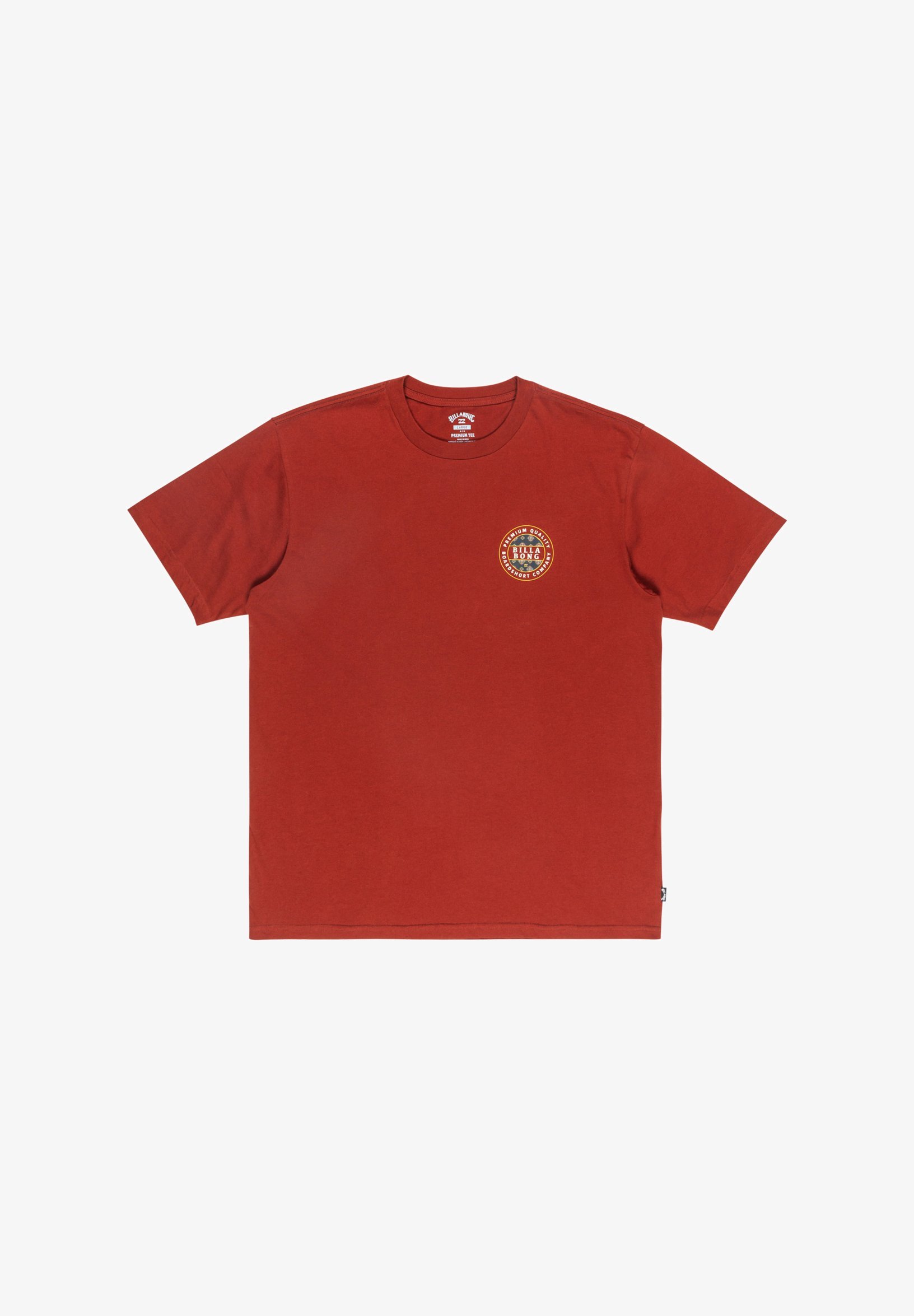 Billabong ROTOR FILL - Bedrukt T-shirt - baksteen