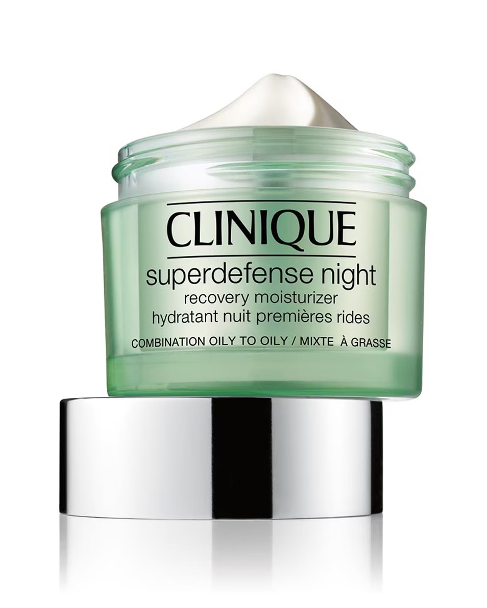 CLINIQUE SUPERDEFENSE™ CREMĂ DE NOAPTE HIDRATANTĂ DE NOAPTE - ANTI-ÎMBĂTRÂNIRE - TEN MIXT SAU GRAS