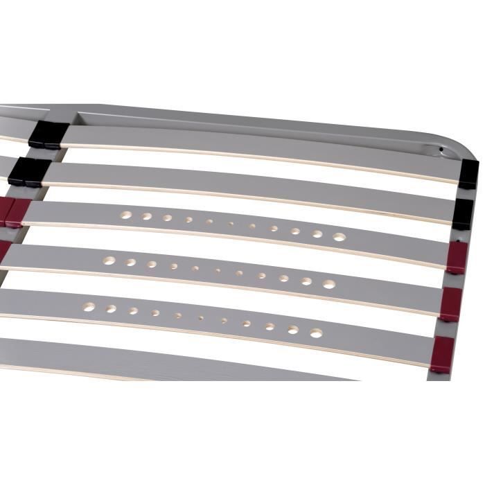 SEDAC OPTIZONES - Sommier 140 x 190 - à lattes - 4 cm