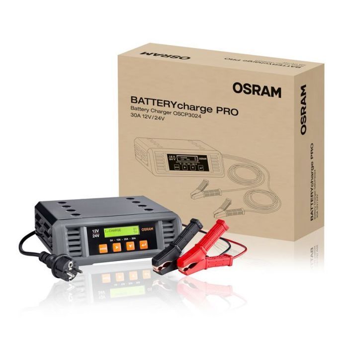 Cargador de baterías Osram BATTERYcharge PRO 30A