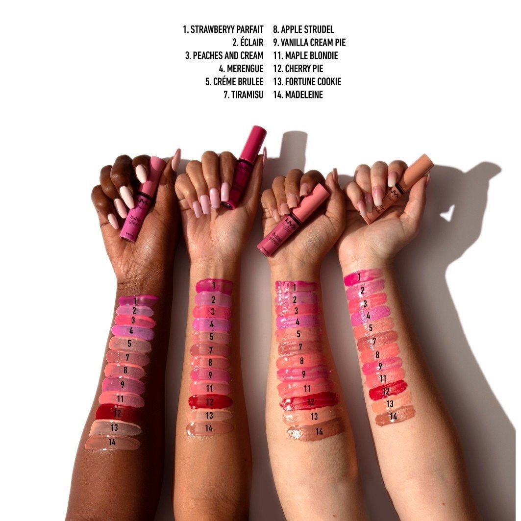 NYX Professional Makeup sijaj za ustnice, masleni sijaj za poročne ustnice - 8 ml