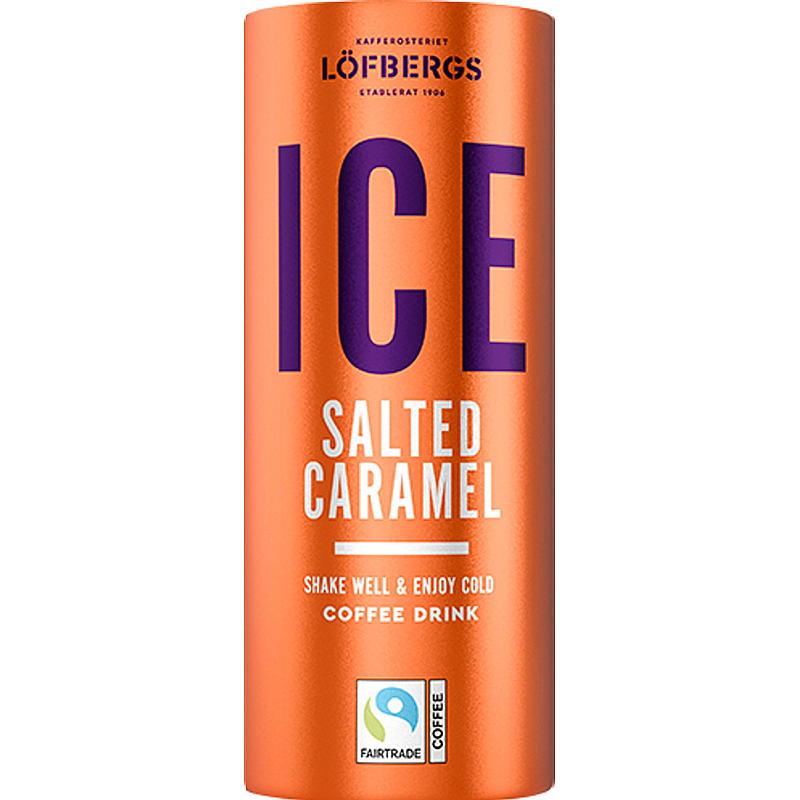 Löfbergs Café helado 230 ml Caramelo salado Löfbergs morado
