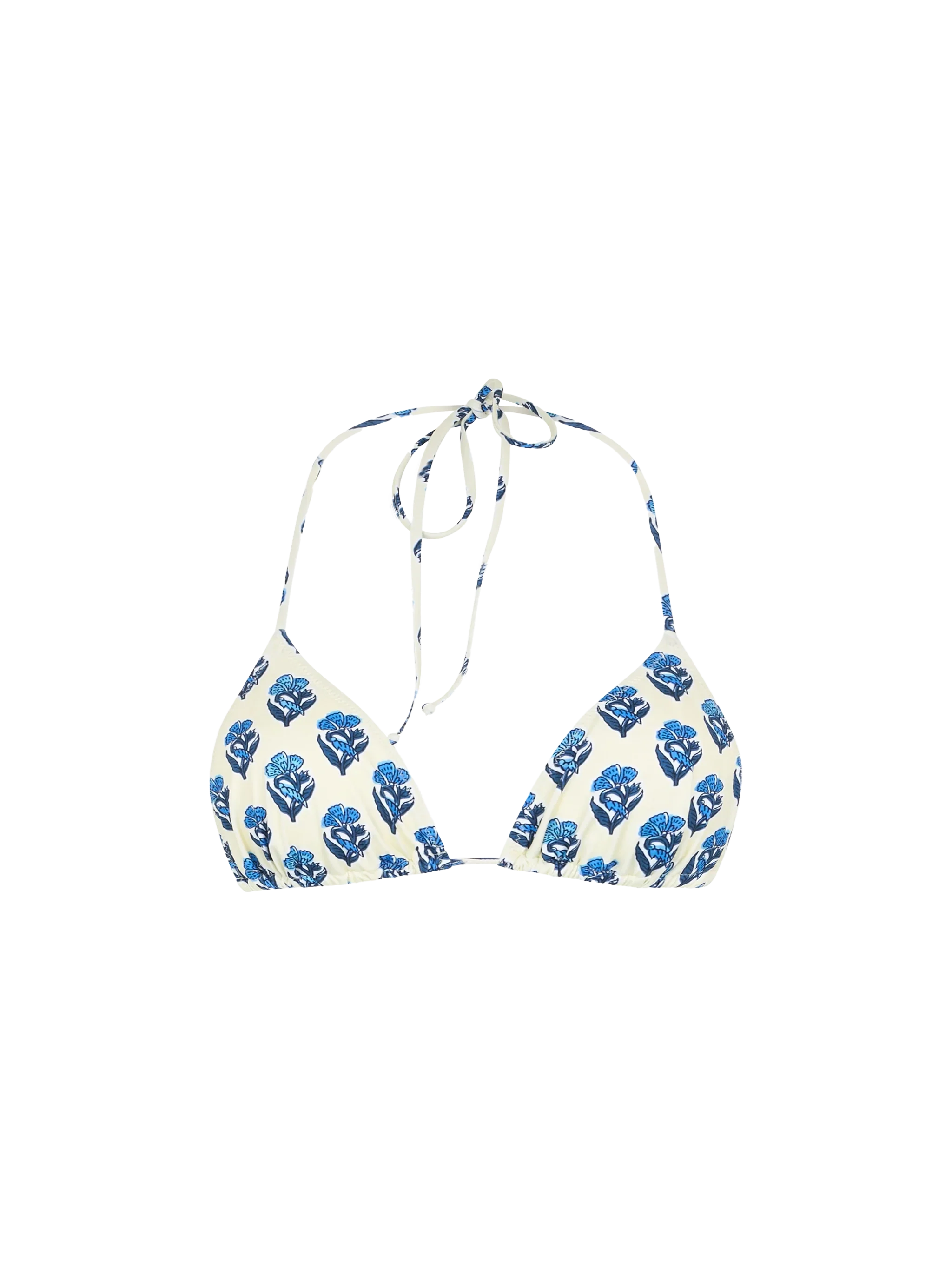 Damesbadpak met bloemenprint triangeltop, Jaipur Leah