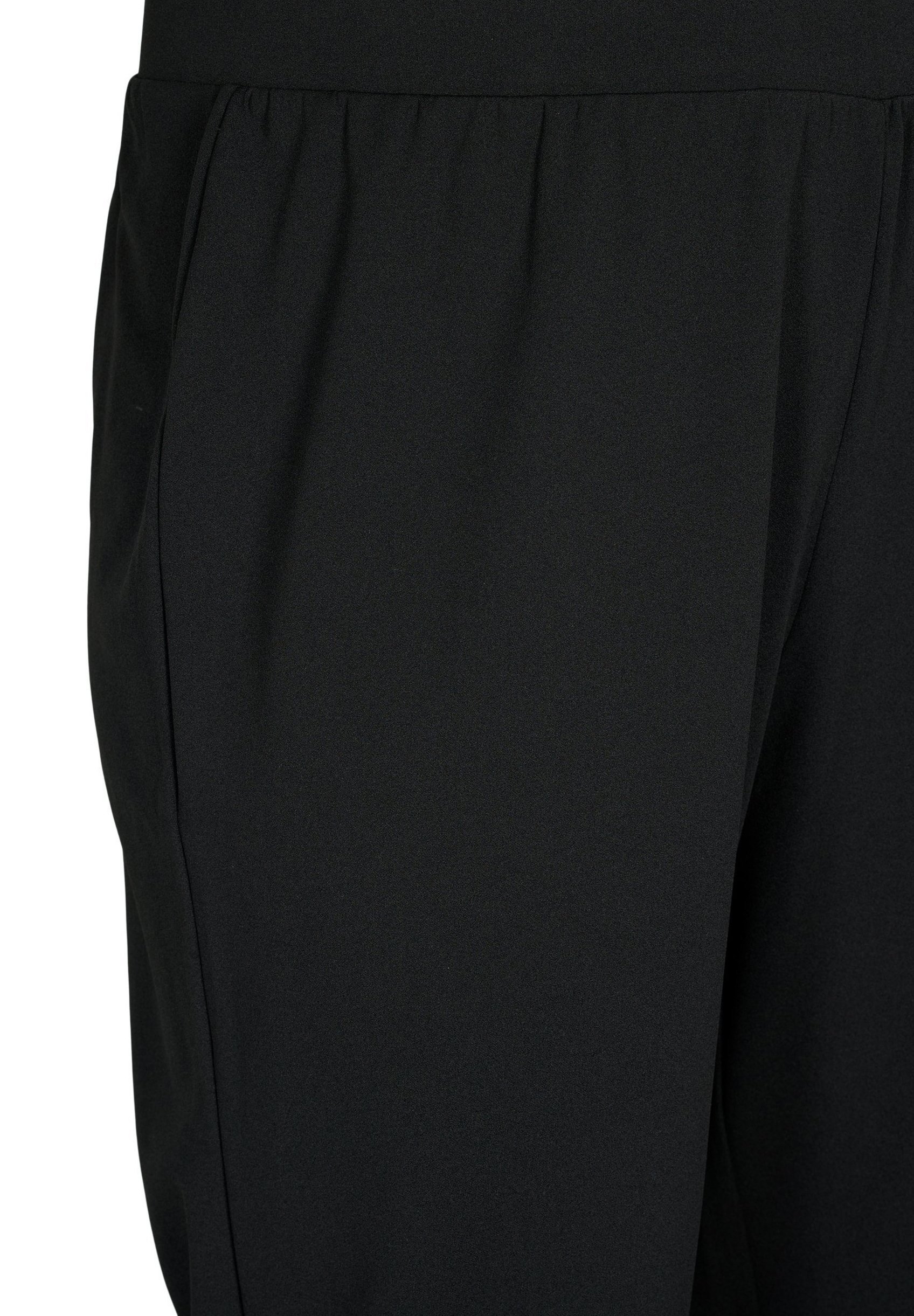Zizzi FLASH - Modello dritto - Pantaloni - neri