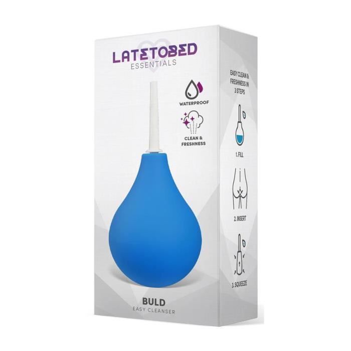 Poire de lavement - Buld Easy - Silicone - 14 x 6 cm - Unisexe