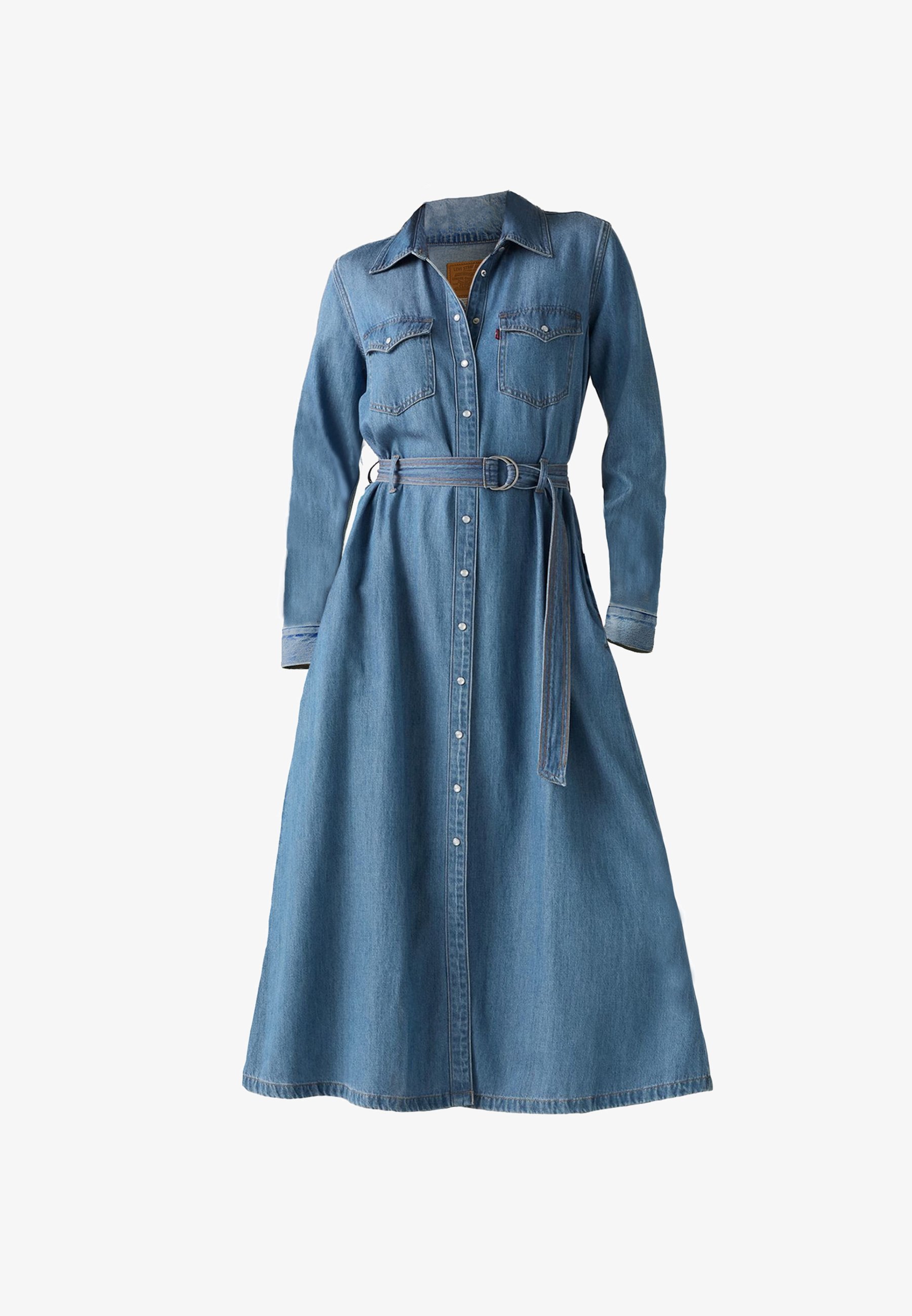 Levi's® QUINCEY - Denim jurk - Blauw