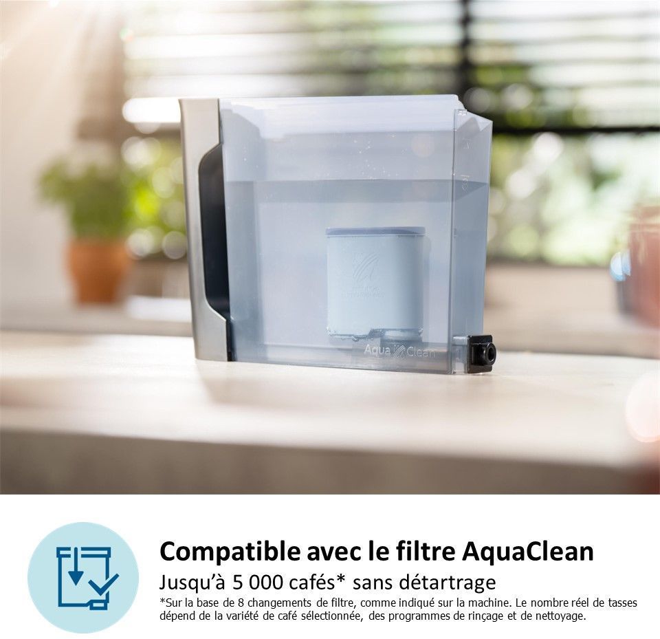 Cafetera espresso automática Philips EP5441/50 - Serie 5400 LatteGo - Depósito de agua de 1,8 L - 3 ajustes de temperatura - 12 ajustes de molinillo