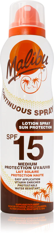 Malibu Continuous Spray SPF 15
