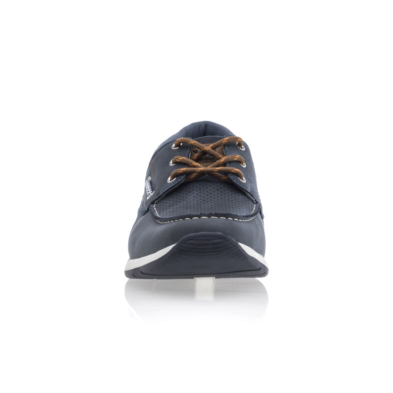 Blaue Herren-Loafer/Bootsschuhe
