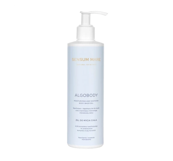 Sensum Mare Algobody nawilżająco-łagodzący żel do mycia ciała wspierający mikrobiom skóry 300 ml