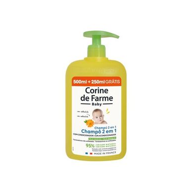 Corine de Farme otroški šampon za občutljivo kožo 2 v 1 750 ml 750 ml
