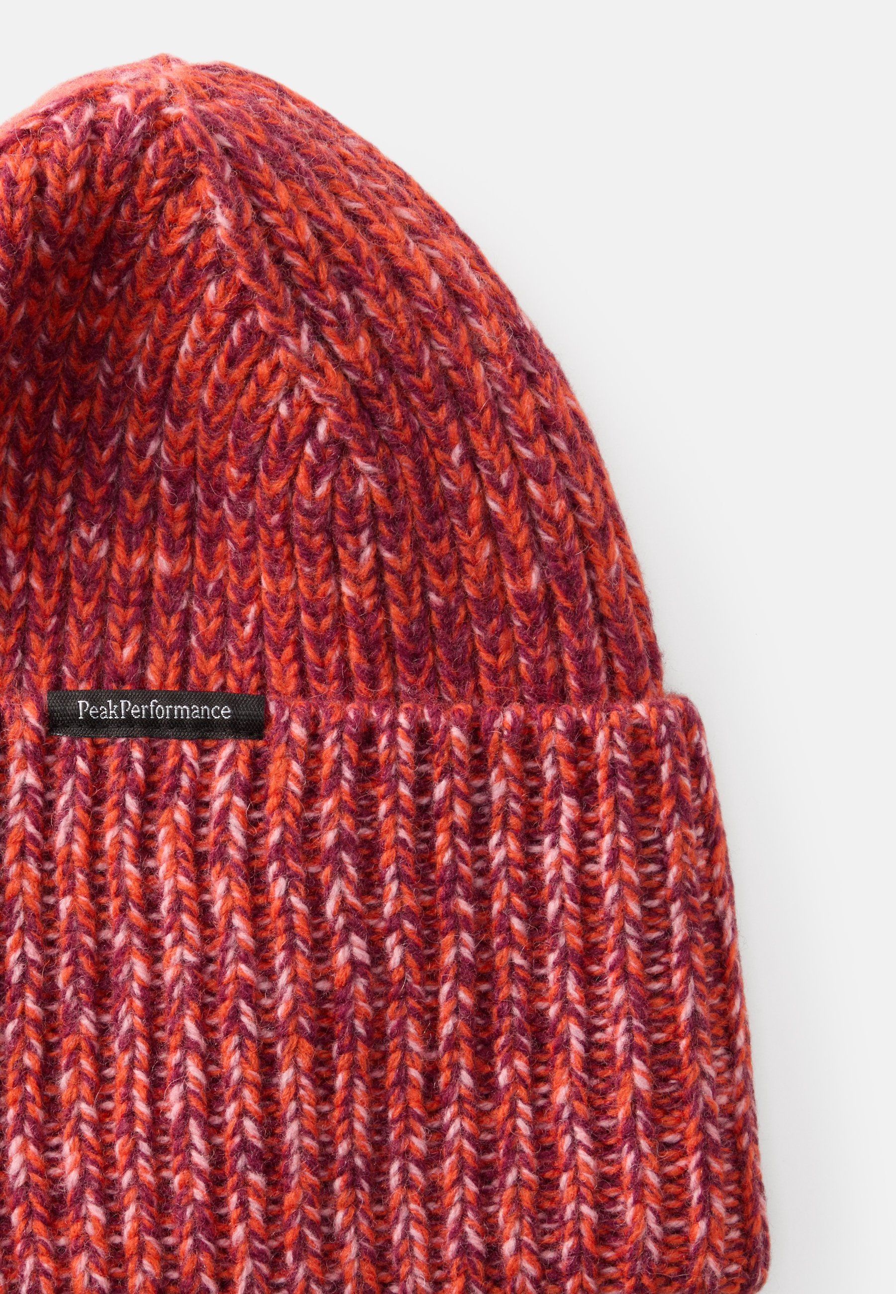 Peak Performance MASON UNISEX - Czapka beanie - brzoskwiniowy meszek/słoneczny wybuch