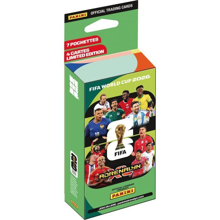 Paquete blíster - PANINI - FIFA WORLD CUP 26™ TCG - 7 paquetes - 56 cartas