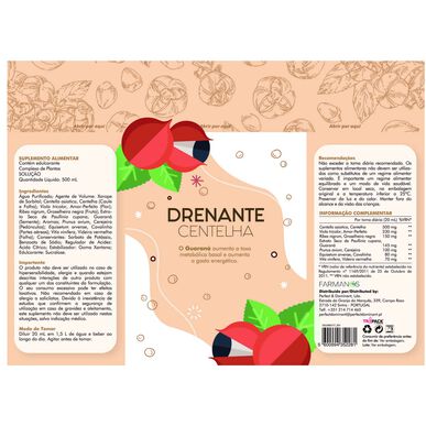 Farmanos Centella Asiatica siirappi 500 ml 500 ml