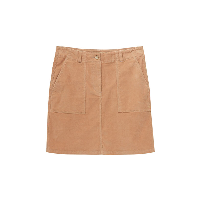  Beige naisten hame