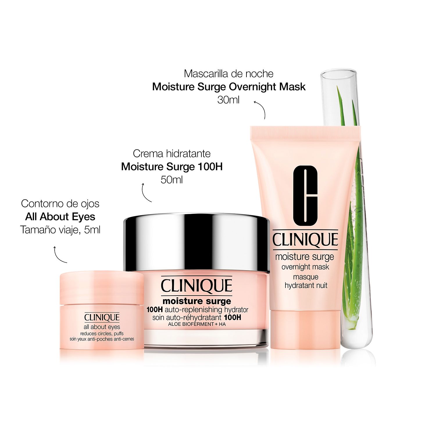 Poklon set za dubinsku hidrataciju Moisture Surge 100h s 2 poklona Luksuzni poklon setovi