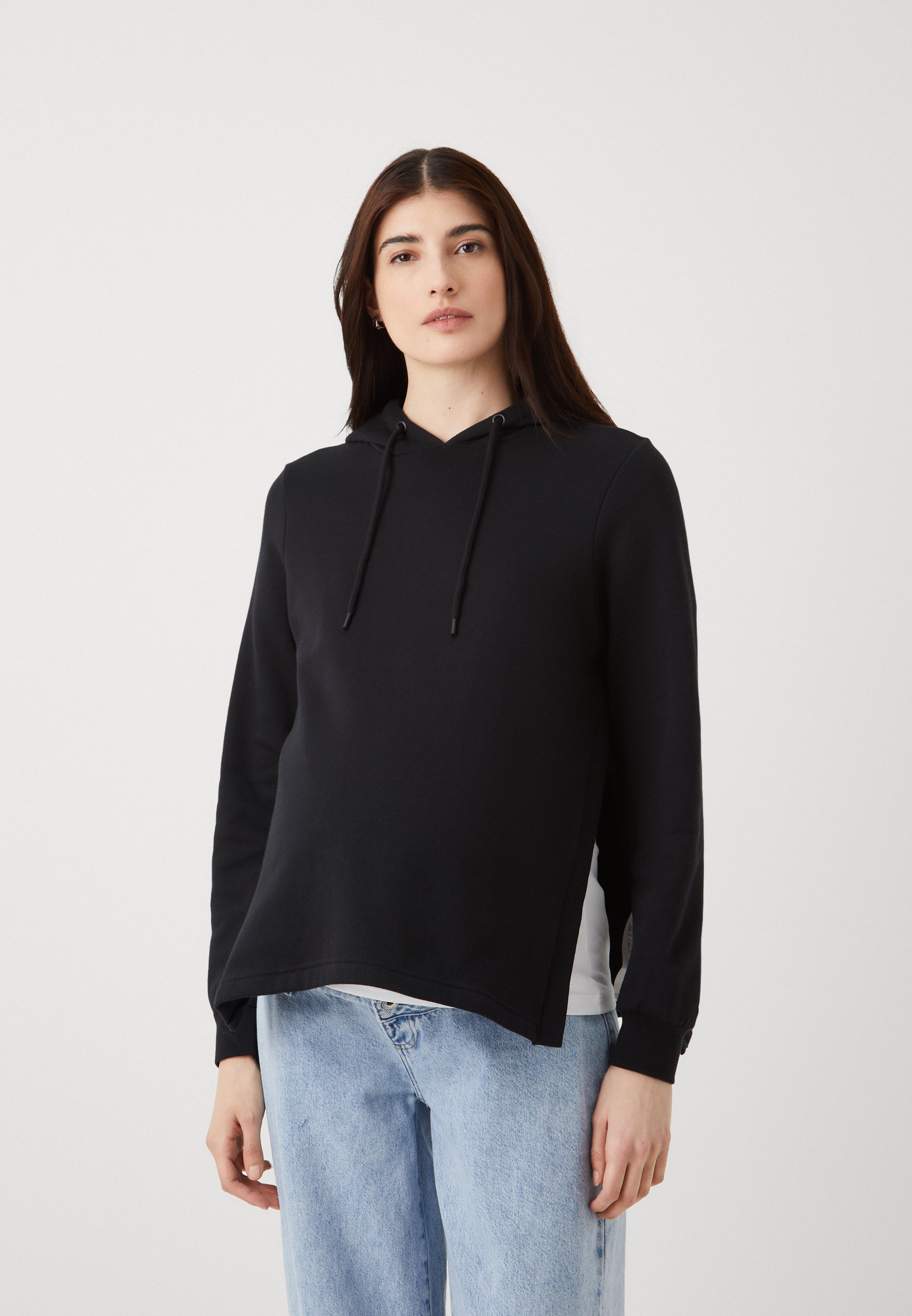Sweat à capuche Anna Field MAMA - noir
