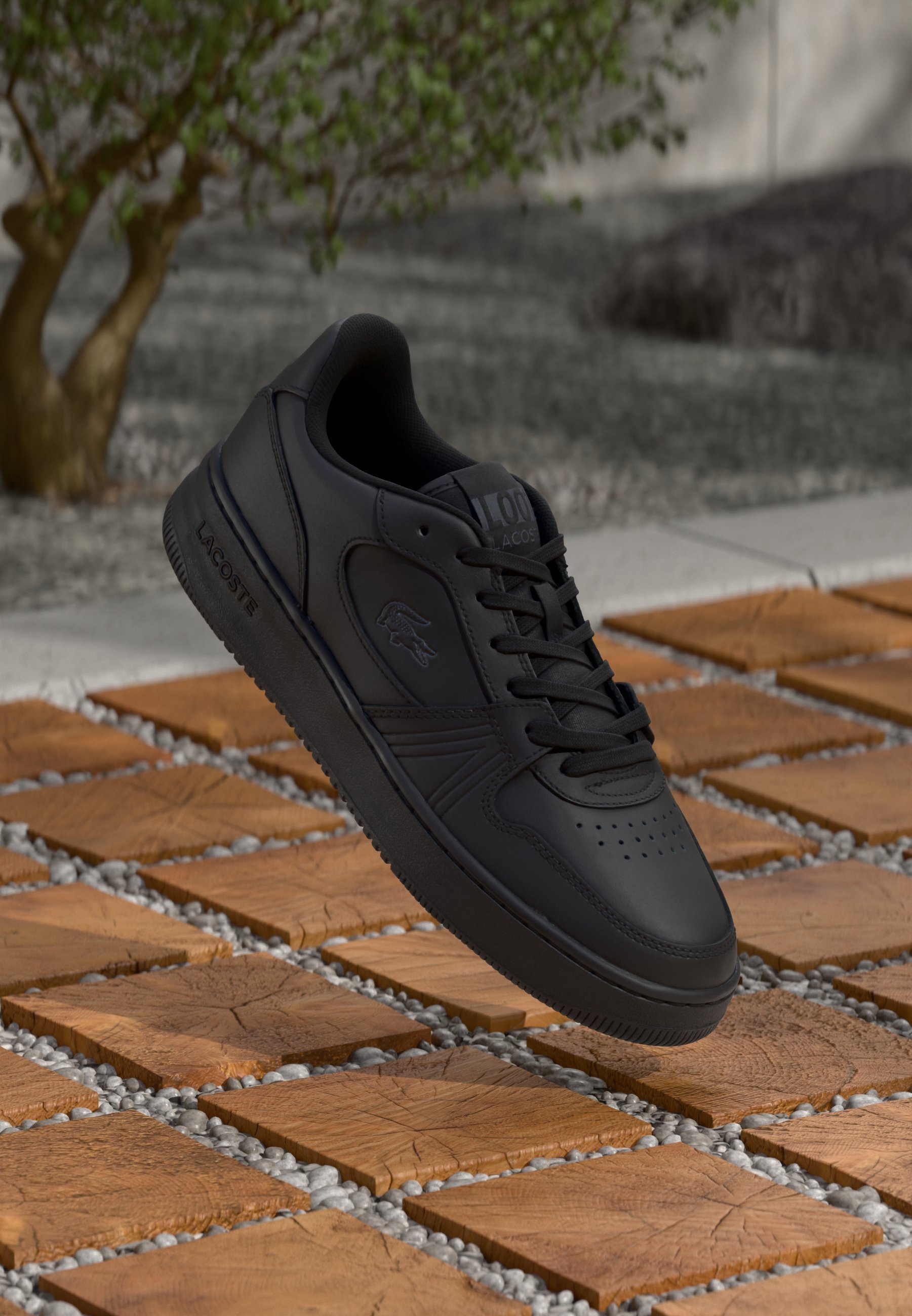 Lacoste L001 SET 225 - Sneakers - zwart