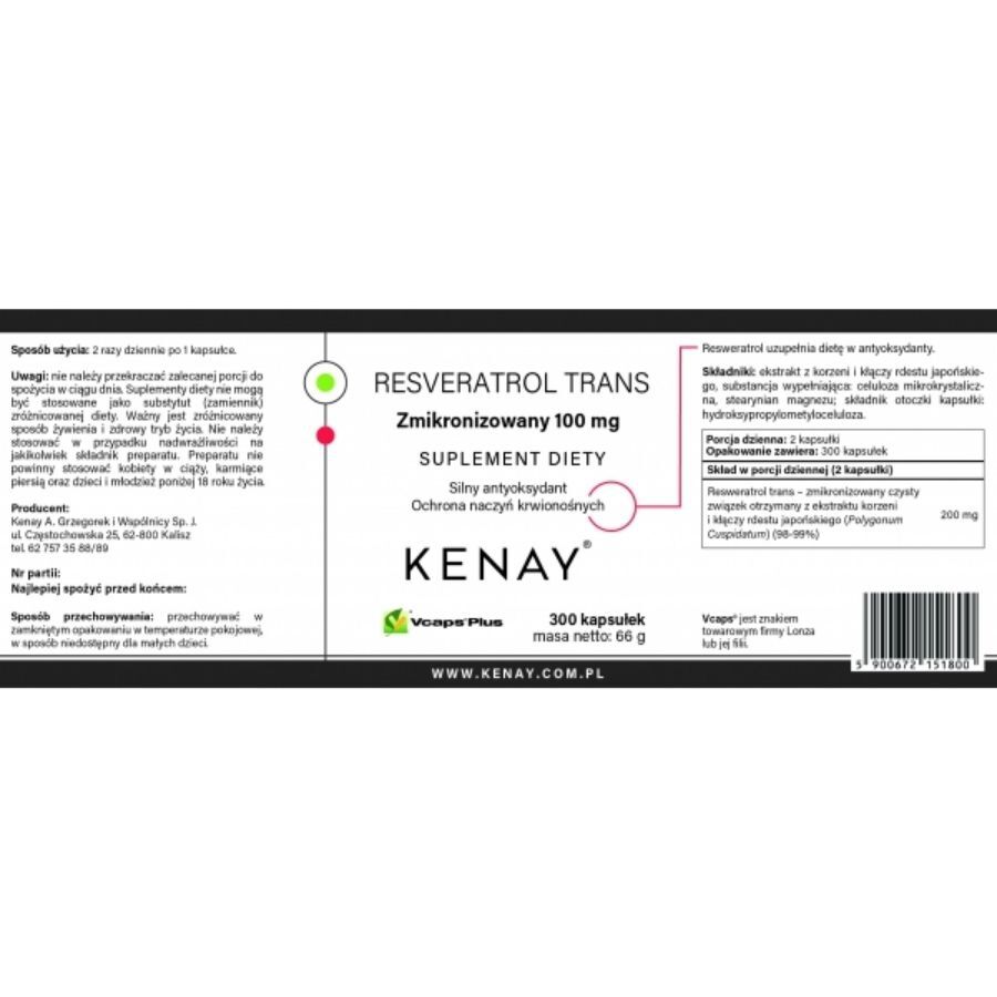 Kenay Resveratrol Trans
