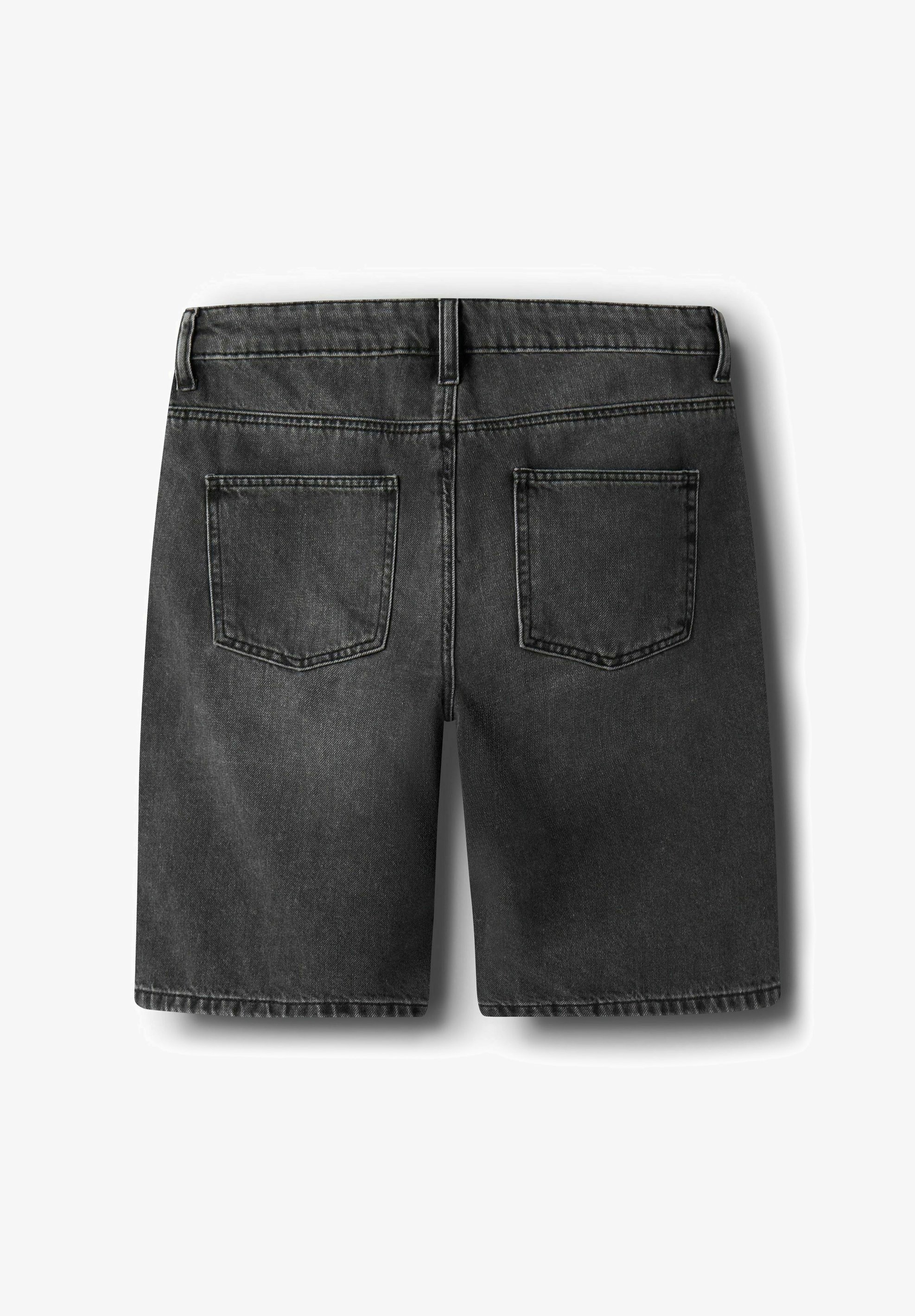 TWO SOON Denim shorts - donkergrijze denim