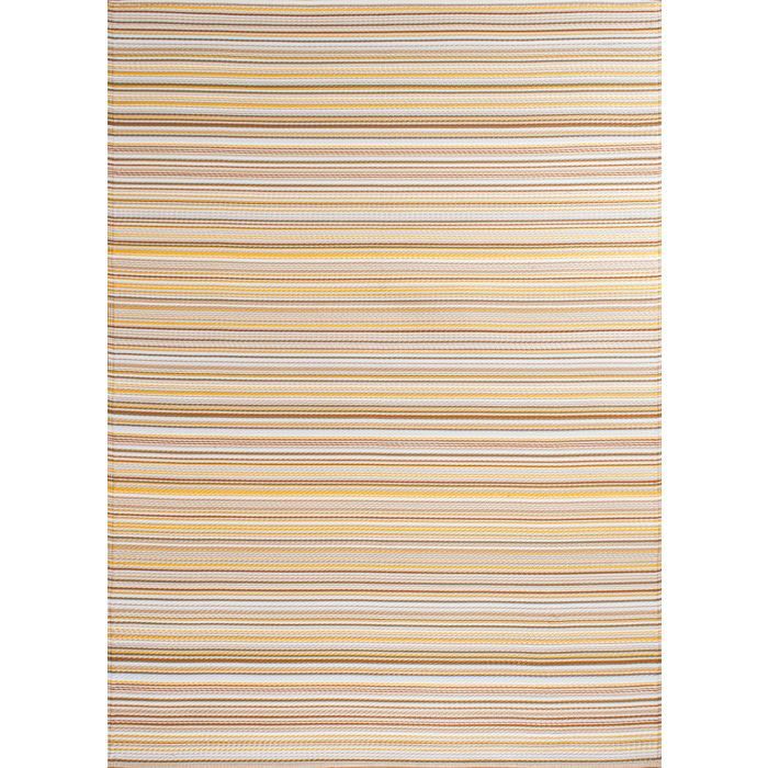 Tapete para exterior - NAZAR RUGS - CAPRI - Reversível - Bege - 150x220 cm