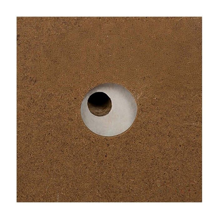 Armario de pared de cocina con 2 puertas + 1 estante extraíble, color marrón/blanco - Largo 52 x Profundidad 20 x Alto 59 cm