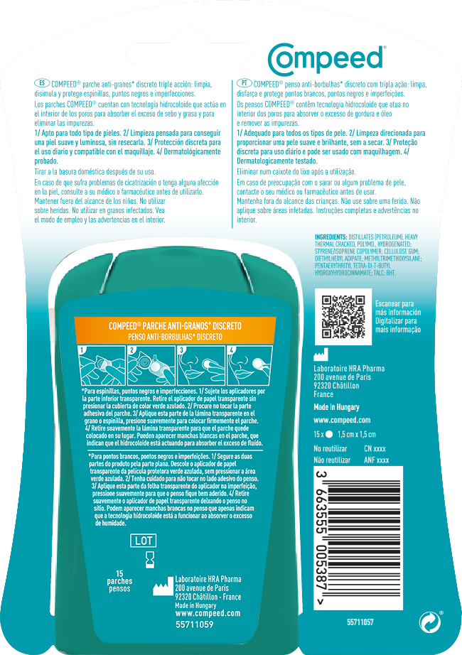 Diskretni flaster protiv nepravilnosti Tretmani za akne