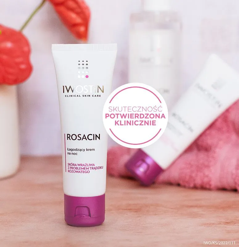 Iwostin Rosacin Krem na noc zmniejszający rumień