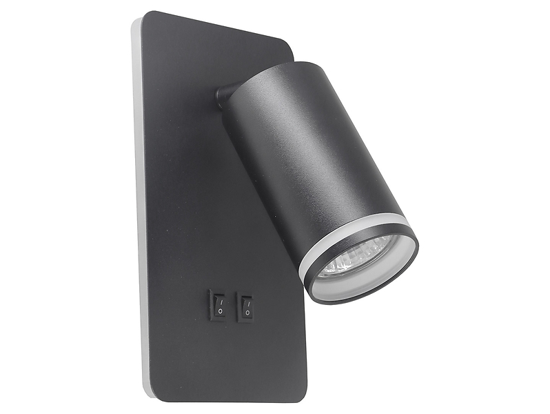 Kinkiet Paris LED aluminiowy czarny