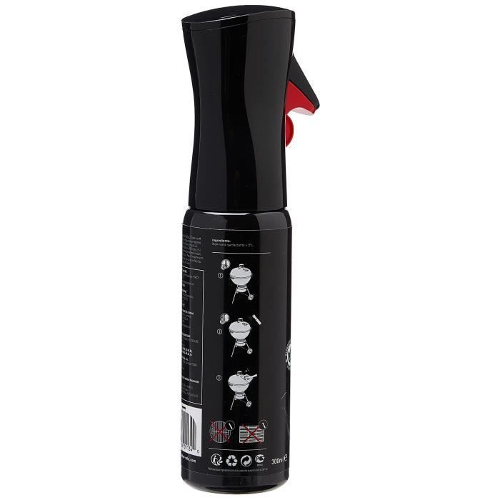 Detergente per acciaio smaltato - Weber - 300 ml - Rimuove residui di cibo e grasso