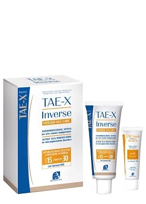 BIOGENA TAE-X Inverse Vitiligo Sun Care Fotobeschermer voor gedepigmenteerde huidzones 50 ml