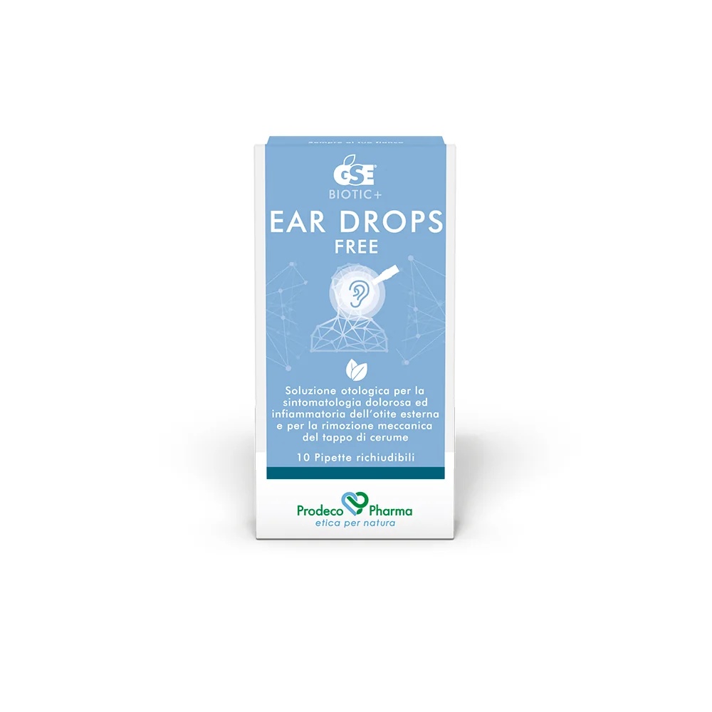 Gotas óticas GSE sin GSE. 10 frascos de 3 ml de solución ótica.