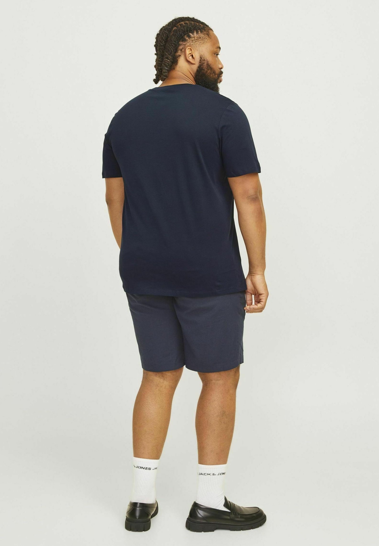 Logo Jack & Jones - T-shirt stampata - blazer blu navy