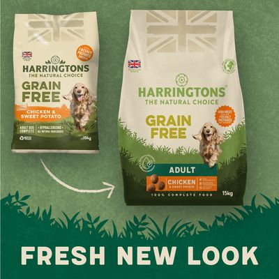 Harringtons Hipoalergénico Sin Cereales - Pollo y Batata